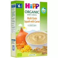 Ekologiška įvairių grūdų košė su moliūgu HIPP, 200 g