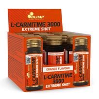 Olimp L-Carnitine 3000 Extreme Shot 9 x 25ml skonis - Apelsinų