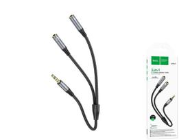 Adapteris HOCO 21, 3.5mm (Male) - 2*3.5mm (Female)