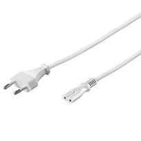 PremiumCord KPSPM3W power cable, white, 3 m