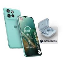 Motorola  garmin Edge 60 Neo + Moto Buds PG38C05749 6.36-inch (16.1 cm) Dual SIM Android 15 5G USB Type-C 8GB 256GB 5200 mAh Green