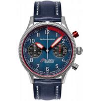 Bauhaus Aviation Eurofighter 2576-3 41mm Silver/ Blue