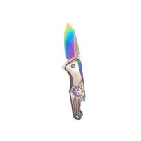 Kandar, rainbow Punisher edition, kišeninis peilis - 16 cm