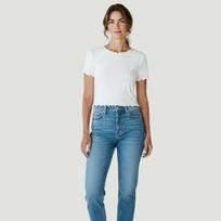 Tom Tailor Denim balti marškiniai, S dydis, S