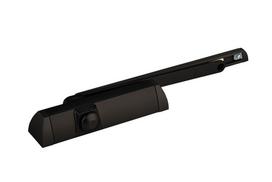 Durų pritraukėjas DORMA, TS90 3-4, juoda spalva, su bėgeliu