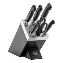 ZWILLING FOUR STAR 35145-007-0 kitchen knife/cutlery block set 7 pc(s) Black | 35145-007-0 | 4009839531200