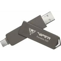 Patriot External SSD 1TB PVP30 Duo Compact 1000/1000MB/s USB 3.2 USB-C | PVP301TB28UDG | 4711378420043