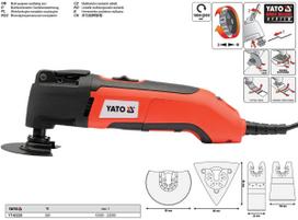 Yato YT-82220 oscillating multi-tool Black, Red 300 W 22000 OPM | YT-82220 | 5906083822209