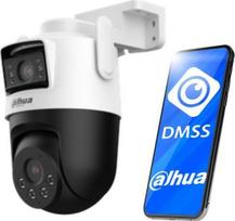 Kamera Dahua zewnętrzna obrotowa Dual 3+3MP/WiFi 6/IP66/AI Detection/Sound & Light Alarm/Smart Dual Light/Linkage tracking | 53354 | 6939554935688