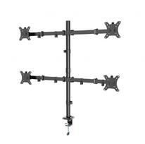 Gembird MA-D4-01 Adjustable desk 4-display mounting arm (rotate, tilt, swivel), 13”-32”, up to 10kg per screen | MA-D4-01 | 8716309135399