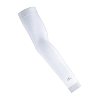 Lizard Skins Knit Arm Sleeve - Diamond White - YL/YXL