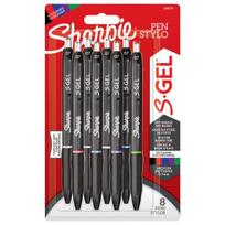 Sharpie - S-Gel 0,7 mm 8-Blister (2198778)