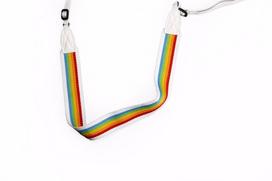 Polaroid - Camera Strap Flat For Polaroid Cameras - Rainbow White