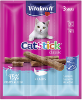 Vitakraft - Cat Stick salmon MSC  3 sticks- (39314)
