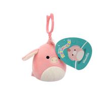 Squishmallows - 9 cm P22 Clip On  - Maudie Pink Donkey