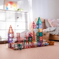 Connetix - Pastel Ball Run Pack 106 Pieces (CT-P-00106-BR)