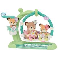 Sylvanian Families - Deer Babies - Floral Swing Set (5801)