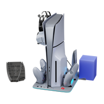 iMP Tech - DLX+LED Multi Function Charge and Cool Stand - 30th Anniversary Limited Edition - Grey