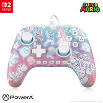 PowerA Advantage wiredona valdiklis skirti Nintendo Switch 2 - Mushroom kingdom