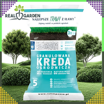 Aukščiausios kokybės granuliuota sodo kreida dirvožemio rūgštingumui mažinti, 5 kg augalams