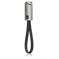 Kabelio įkroviklio raktų pakabukas, skirtas duomenims USB-C - USB-A greitasis įkrovimas