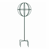 Sodo pergolės terasos metalinė atrama vijoklinėms rožėms, 50x10 cm, žalia