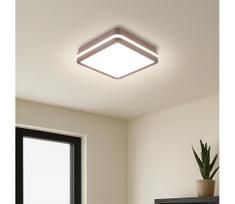 Brilagi -LED Lauko lubinis šviestuvas BENE LED/18W/230V 21,5x21,5 cm rudas IP54