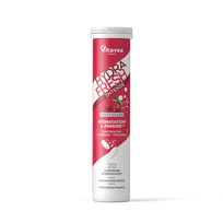 VITAVEA HYDRAFRESH INTENSE  raudonųjų vaisių skonio, 20 vnt