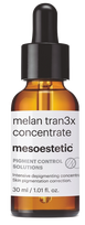 MESOESTETIC Melan Tran3x, pigmentacijos netobulumams mažinti koncentratas, 30 ml