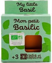 Auginimo rinkinys vaikams RADIS et CAPUCINE. Ekologiški bazilikai