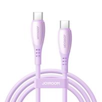 Joyroom S-A59 Vibrant Series 60W USB-C - USB-C Kabelis 1.2m - Purpurinis