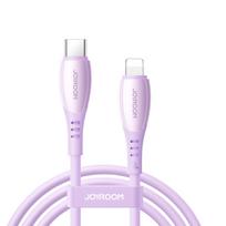 Joyroom S-A59 Vibrant Series 30W USB-C - Lightning kabelis 1.2m - violetinis