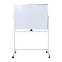 Konferencinis stovas 90x120cm su ratukais, dvipusis, Spree