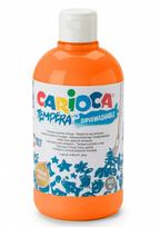 Guašas CARIOCA /Tempera/ 500ml Orange oranžinis