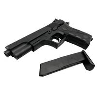 Airsoft spyruoklinis pistoletas, šaudantis plastikinėmis kulkomis