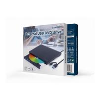 Gembird  External USB DVD Drive | DVD-USB-031 | Interface USB Type-C (m), USB 3.1 Gen. 1 | DVD±R/RW / CD±R/RW | CD read speed 24 x | CD write speed 24 x | Black | DVD-USB-031 | 8716309136143
