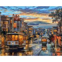 Paint by Numbers DIY Acrylic Painting Kit for Kids & Adults DIY Oil Painting 16x20 Inch A