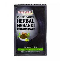 Cash Canty: Natural Black Henna (20 G), Kesh Kanti Herbal Mehandi Black Patanjali