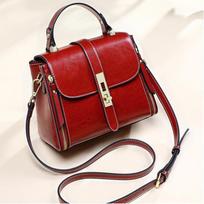 New Single Shoulder Crossbody Bag for Women, Popular Korean Version, Versatile Temperament, Leather Handbag juoda