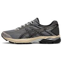 Asics Gel-Flux 4 Comfortable Synthetic Leather Low-Top Training Running Shoes Men sneaker Gray Black 1011B934-020 44.5