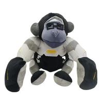 Jumbo Winston Plush, A Delicate Stuffed Toy of Winston the Gorilla from  Overwatch , Perfect for Children's Birthday Gifts 22cm-26cm bedugnė