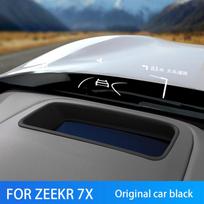 ZEEKR 7X 2025 2026 m. Head-up display apsauginis dangtelis HUD Apsauga nuo dulkių ir akinimo Apsauginis dangtelis Automobilio interjero aksesuarai juoda