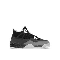 Air Jordan 4 Retro PS Fear 2024 vaikiški sportbačiai juodi balti antracito FV4537-002 29.5