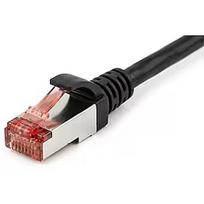 Brackton Kabelis Brackton Patch SF/UTP 0.25m CAT 6a Black CAT-626-0025.B
