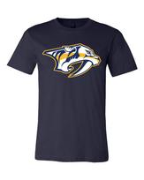 Nashville Predators Main Team logo shirt S-6XL Tracking!! Unisex T-Shirt L