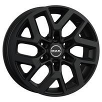 Ratlankis MAK Gravel R16x6.5 6x125 ET 50 CB 74.1 (Matt Black) (1200 kg)