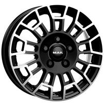 Ratlankis MAK Nomad R17x7 5x120 ET 60 CB 65.1 (Black Mirror) (1125 kg)