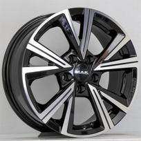 Ratlankis MAK Qvarz R16x6.5 5x114.3 ET 40 CB 76 (Black Mirror) (720 kg)