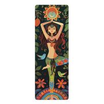 Rubber Yoga Mat Graphic Chakra Love Positive Vibes 3XL