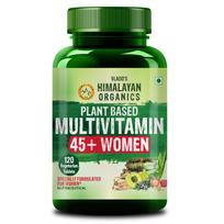 Vlado’s Himalayan Organics Plant Based Multivitamin Women 45+ Tablets For Energy Immunity Hair Skin Support 120 Veg Tablets
